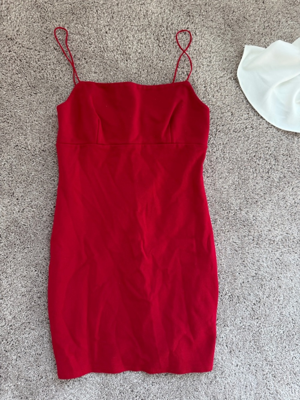 Urban Outfitters Red Spaghetti Strap Mini Dress